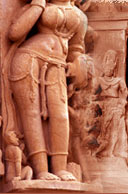 Sculptures in Khajuraho